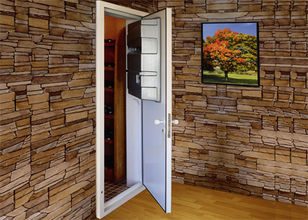 Porte de cave climatis�e de chez Fondis