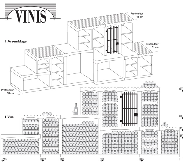 Casier gamme pro pour le stockage de vos bouteilles