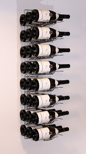 Visioplan une solution pour le rangement à l'horizontale de bouteille avec les étiquettes visiles